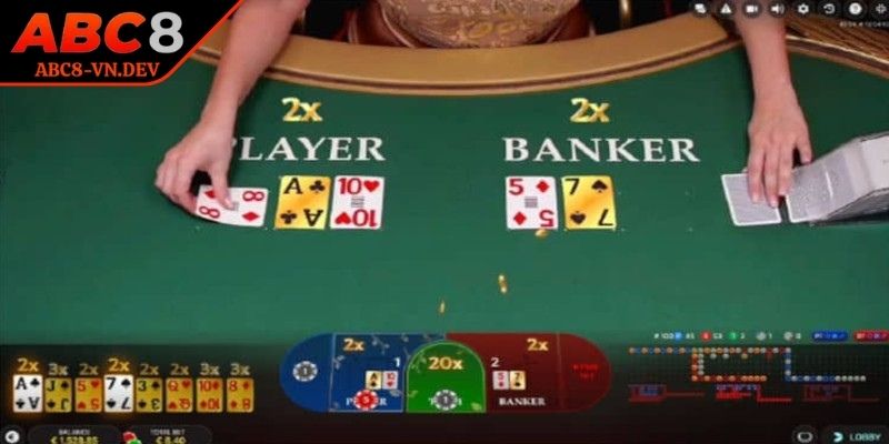 Baccarat ABC8 - Kỹ Năng Chơi Và Bí Kíp Thắng Bền Vững 2 Hướng dẫn cách chia bài baccarat ABC8